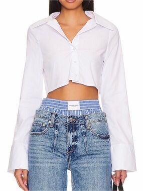 SNDYS. ALMA SHIRT IN WHITE